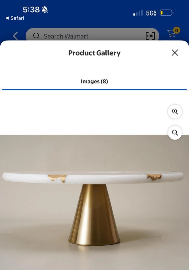 Marble Cake Stand