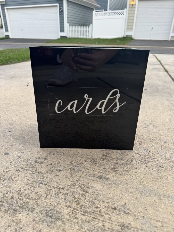 Card Box — Black