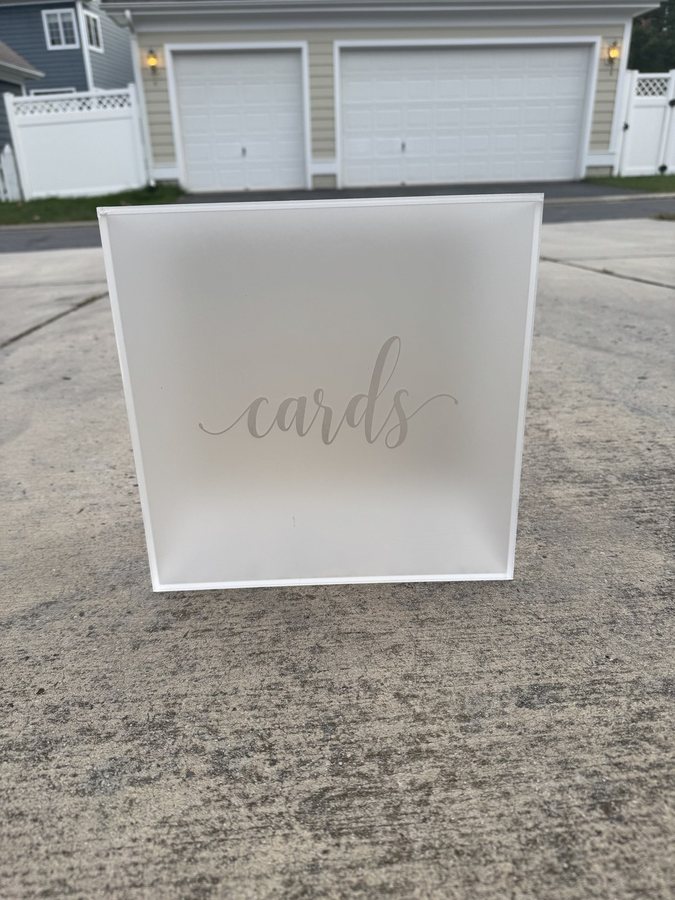 Card Box — Clear
