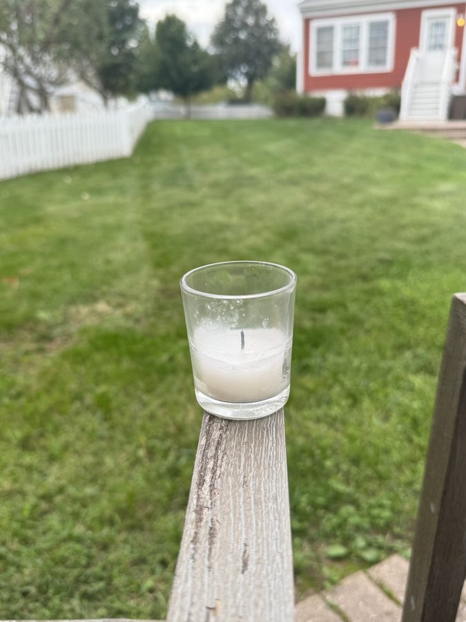 Tealights in Clear Glass