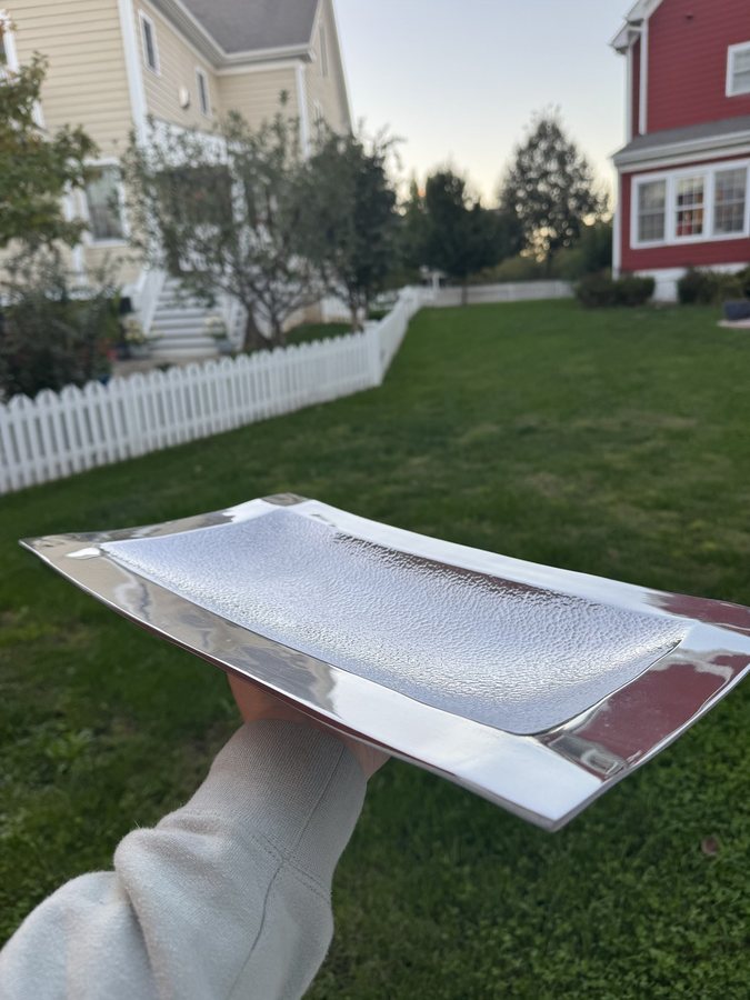 Silver Serving Tray